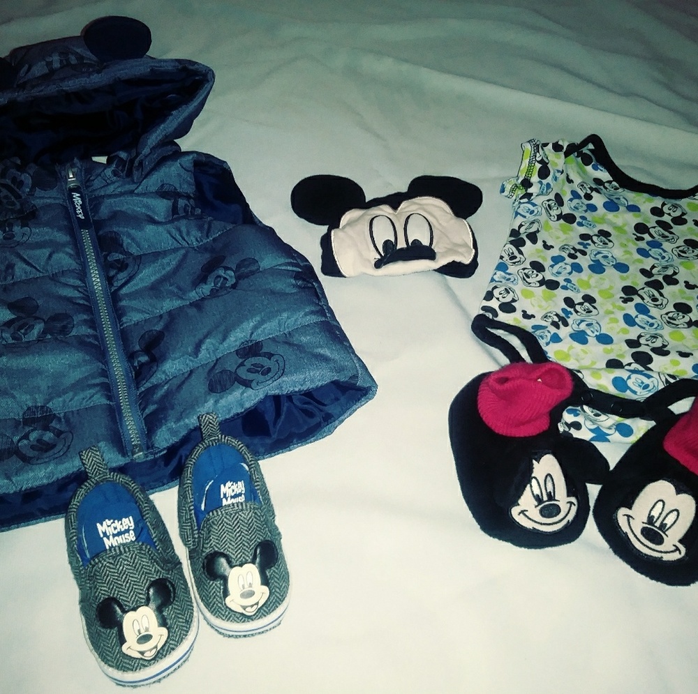 Baby boy Mickey set
